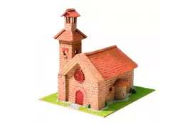 Конструктор Keranova из обожженной глины Романская часовня (30334) - Фото
