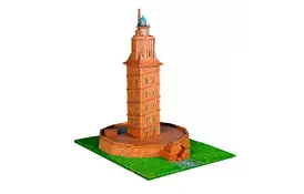 Конструктор Keranova из обожженной глины Башня Геркулеса (30108) - Фото