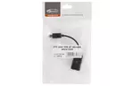 Дата кабель USB 2.0 Micro 5P to AF OTG 0.1m GEMIX (Art.GC 1652)