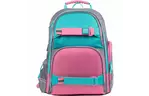 Рюкзак школьный Kite Wonder WK 702 Набор розово-голуб. (SET_WK21-702M-1)