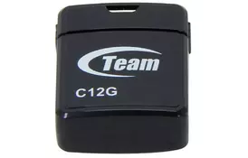 USB флеш накопитель Team 4GB C12G Black USB 2.0 (TC12G4GB01) - Фото