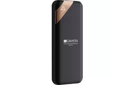Батарея универсальная CANYON 5000mAh, Input 5V/2A, Output 5V/2.1A, Black (CNE-CPBP5B) - Фото