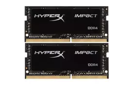 Модуль памяти для ноутбука SoDIMM DDR4 64GB (2x32GB) 2933 MHz HyperX Impact Kingston (HX429S17IBK2/64) - Фото