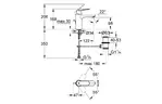 Смеситель Grohe Eurosmart Cosmopolitan basin M (23325000)