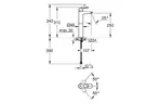 Смеситель Grohe BauLoop (23764000)