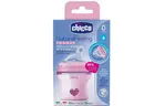 Бутылочка для кормления Chicco Natural Feeling 150мл 0+ , розовая (80811.11)