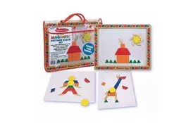 Развивающая игрушка Melissa&Doug Магнитная мозаика Собери картинку (MD13590) - Фото