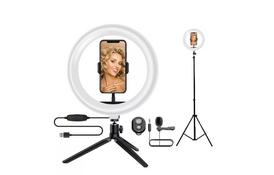 Набор блогера ACCLAB AL-LRSET2 5in1 Ring of Light, Holder, Tripod, mic., Bluetoot (1283126502064) - Фото