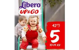 Підгузник Libero UpGo 5 10-14 кг 42 шт HERO (7322540732276) - Фото