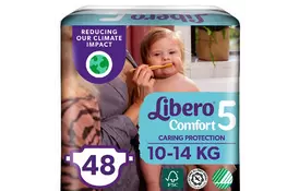 Підгузник Libero Comfort 5 10-14 кг 48 шт (7322541083797) - Фото