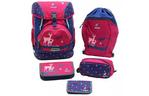 Рюкзак школьный Deuter Набор 5 пр OneTwoSet Sneaker Bag 5018 magenta deer (3880017 5018 (SET))