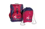 Рюкзак школьный Deuter Набор 5 пр OneTwoSet Sneaker Bag 5018 magenta deer (3880017 5018 (SET))