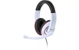 Наушники GEMBIRD MHS-U-001 White USB (MHS-U-001-GW) - Фото