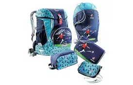 Рюкзак школьный Deuter Набор 5 пр OneTwoSet Sneaker Bag 3045 navy soccer (3880017 3045 (SET)) - Фото