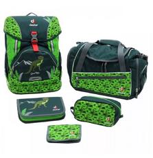 Рюкзак школьный Deuter Набор 5 пр OneTwoSet Hopper 2018 forest dinio (3880117 2018 (SET))
