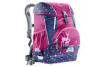 Рюкзак школьный Deuter Набор 5 пр OneTwoSet Hopper 5018 magenta deer (3880117 5018 (SET))