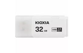 USB флеш накопитель KIOXIA 32GB U301 White USB 3.2 (LU301W032GG4) - Фото
