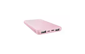 Батарея універсальна Trust Primo 10000 mAh Pink (23897_TRUST) - Фото
