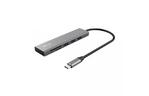 Концентратор Trust HALYX FAST 3USB+CARD READER USB-C ALUMINIUM (24191_TRUST)