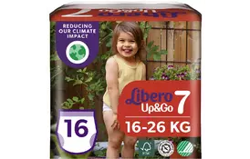 Подгузник Libero UpGo 7 16-26 кг 16 шт (7322541090931) - Фото