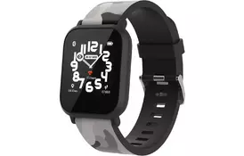 Смарт-часы CANYON CNE-KW33BB Kids smartwatch Black camouflage (CNE-KW33BB) - Фото