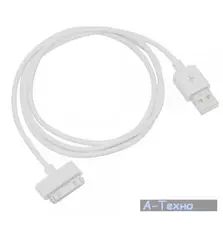 Дата кабель USB 2.0 AM to Apple 30pin 1.0m PowerPlant (DV00DV4045)