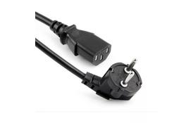 Кабель питания C13 1.2m 0.5mm Merlion (PC-186 CEE7/17-C13-CCA12) - Фото