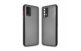 Чехол для моб. телефона MakeFuture Xiaomi Redmi 9T Frame (Matte PC+TPU) Black (MCMF-XR9TBK) - Фото