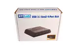 Концентратор ST-Lab USB 3.1 Gen2 Type-C - 4x USB-Type-A, Power Adapter 5V/2A (U-1690)