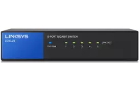 Linksys LGS105 Switch 5xGE, unmanaged - Фото