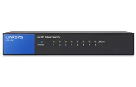 Linksys LGS108 Switch 8xGE, unmanaged - Фото