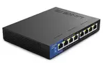 Linksys LGS108P Switch 4xGE PoE+, 4xGE, unmanaged