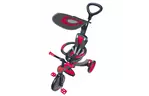 Детский велосипед Globber Explorer Trike 4в1 красный до 20 кг (632-102-2)