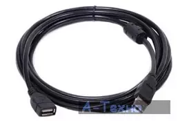 Дата кабель USB 2.0 AM/AF 5.0m PowerPlant (KD00AS1212) - Фото