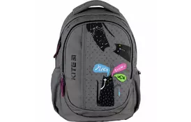 Рюкзак школьный Kite Education 855 серый (K21-855M-5) - Фото