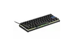 Клавиатура Ducky Mecha Mini Cherry Silent Red RGB LED Aluminium Black (DKME2061ST-SURALAAT1)