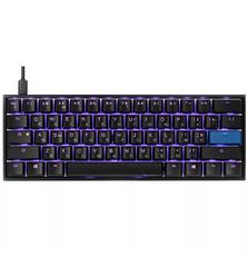 Клавиатура Ducky Mecha Mini Cherry Silent Red RGB LED Aluminium Black (DKME2061ST-SURALAAT1)