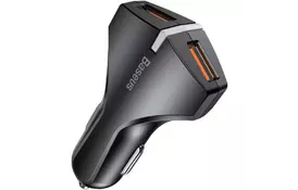 Зарядное устройство Baseus Rocket Dual USB Black (CCALL-RK01) - Фото