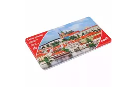 Карандаши цветные Kite трехгранные Города 12 шт. (K17-058-2) - Фото