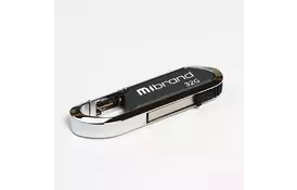 USB флеш накопитель Mibrand 32GB Aligator Grey USB 2.0 (MI2.0/AL32U7G) - Фото