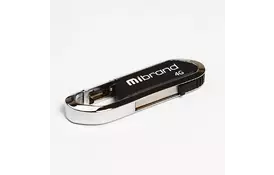 USB флеш накопитель Mibrand 4GB Aligator Grey USB 2.0 (MI2.0/AL4U7G) - Фото