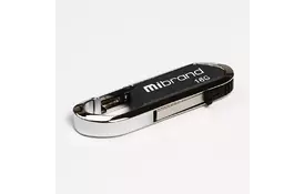 USB флеш накопитель Mibrand 16GB Aligator Grey USB 2.0 (MI2.0/AL16U7G) - Фото
