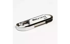 USB флеш накопитель Mibrand 32GB Aligator White USB 2.0 (MI2.0/AL32U7W) - Фото