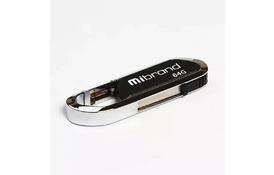 USB флеш накопитель Mibrand 64GB Aligator Black USB 2.0 (MI2.0/AL64U7B) - Фото