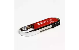 USB флеш накопитель Mibrand 64GB Aligator Red USB 2.0 (MI2.0/AL64U7DR) - Фото