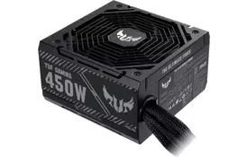 ASUS Блок питания TUF GAMING (450W), >90%, 80+ Bronze, 135mm, 1xMB 24pin(20+4), 2xCPU 8pin(4+4), 4xMolex, 5xSATA, 2xPCIe 8pin(6+2), TUF- -GAMING - Фото