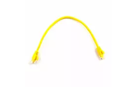 Патч-корд 0.3м, RJ-45, Cat.5e, CU, мідь, жовтий Ritar (PCR-CU/0.3Yw/04268) - Фото