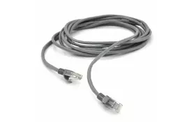 Патч-корд 25м, RJ-45, Cat.5e, CU, медь, серый Ritar (PCR-CU/25G / 05203) - Фото