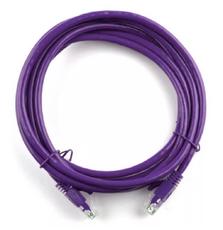 Патч-корд 25м, RJ-45, Cat.5e, CU, медь, фиолетовый Ritar (PCR-CU/25Pe / 04296)