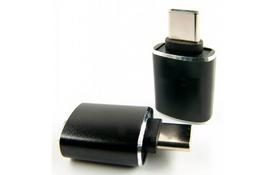 Дата кабель OTG USB - Type-C grey DENGOS (ADP-018) - Фото